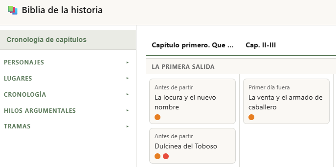 La Biblia de la historia: personajes, lugares y cronología organizados en una referencia enlazada y con buscador